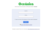 Tablet Screenshot of intranet.oceanicasub.com.br